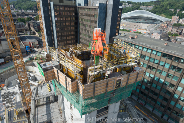 tour des finances à Liège